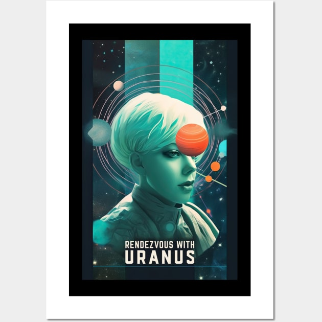 Rendezvous with Uranus Sci Fi Parody Wall Art by DanielLiamGill